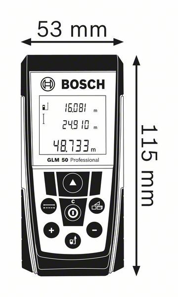 Glm 50 Laser Measure Bosch Professional