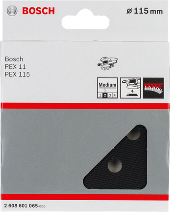 Plateau 125 mm mi dur Bosch 2608601175- PEX 220 A - Achat Plateaux pour  ponceuse