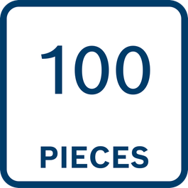  100 pièces