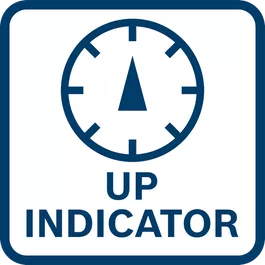  La fonction Up-Indicator indique où se trouve physiquement le haut