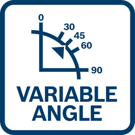  Réglage d’angle sans outil