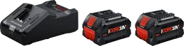 2 batteries ProCORE18V+ 8.0Ah + GAL 18V-160