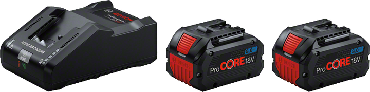 2 batteries ProCORE18V 8.0Ah + GAL 18V-160