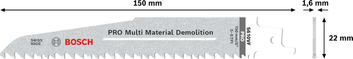 PRO Multi Material Demolition S610VF