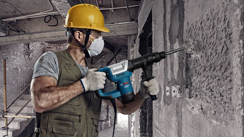 Martello demolitore GSH 3 E Bosch Professional con attacco SDS-Plus