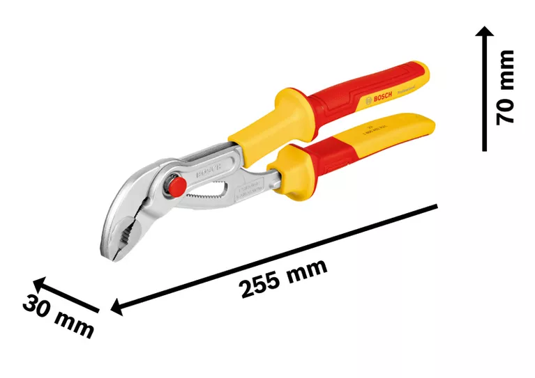 Pinza a pappagallo VDE da 250 mm