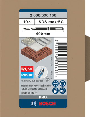 PRO SDS max-5C Set