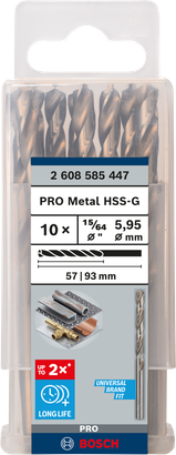 PRO Metal HSS-G