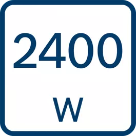 Jmenovitý příkon 2 400 W 