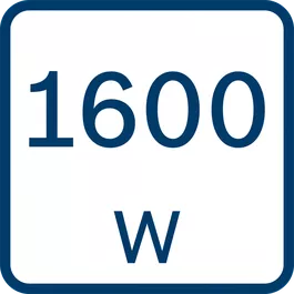 Jmenovitý příkon 1 600 W 