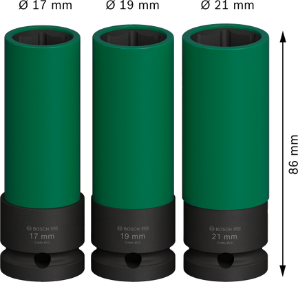 Sada PRO Impact Socket Set