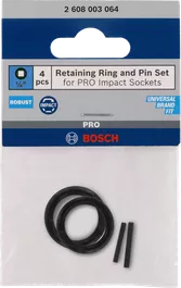 Retaining Ring and Pin Set for PRO Impact Socket 