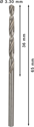 Vrták PRO Metal HSS-G