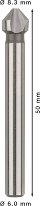 Záhlubník PRO Soft Metal HSS