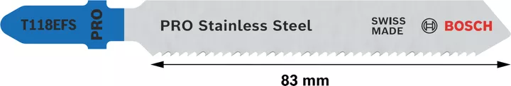 Plátek PRO Stainless Steel T118EFS