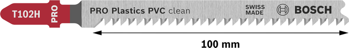 Plátek PRO Plastics PVC clean T102H