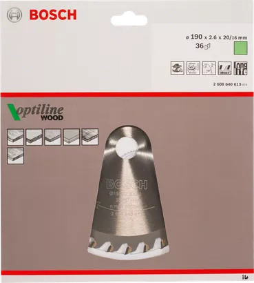 Optiline Wood Bosch - Kreissägeblatt Professional