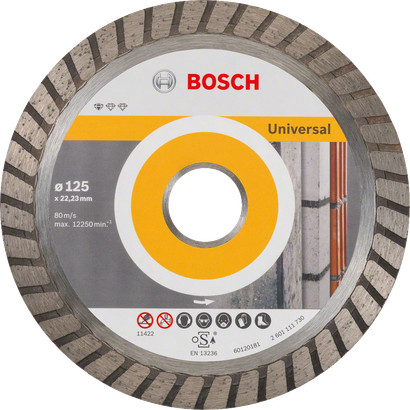 Universal for - Bosch Diamanttrennscheibe Standard Turbo Professional