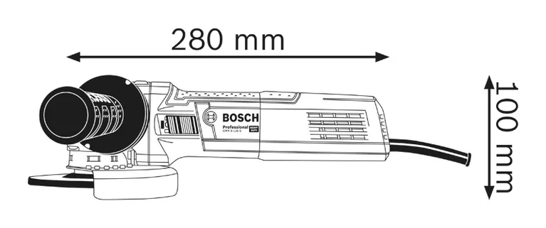 S Bosch GWX Professional 9-125 |