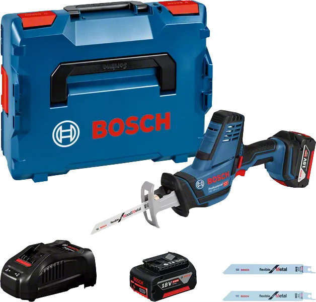 Bosch Bleu 060164J00B GSA 18V-Li Scie sabre sans fil 18V dans L-Boxx