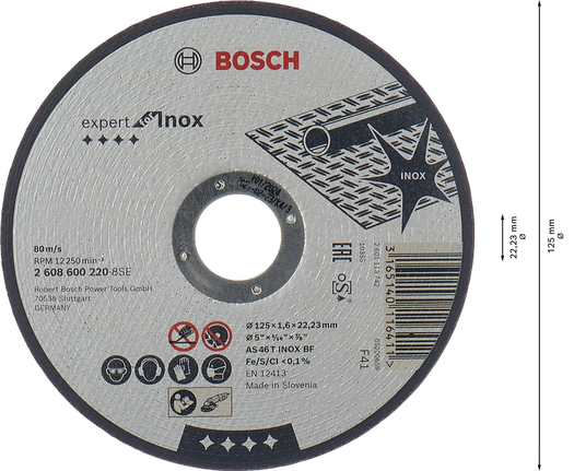 Inox for Expert Professional - Bosch Trennscheibe