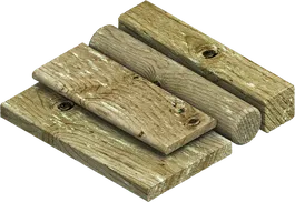 Trykbehandlet tømmer