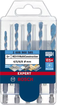 EXPERT HEX-9 Multi Construction sæt