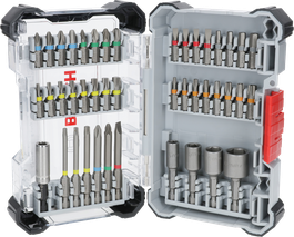 Extra Hard skruebitsæt, 43 stk.