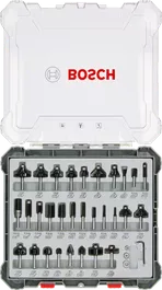 Mixed Router Bit Set, 30-Pieces