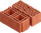 Hollow brick building block