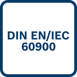  Tööriist on DIN EN/IEC 60900 kohaselt sertifitseeritud