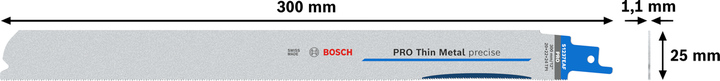 PRO Thin Metal precise S1237EAF