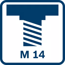 Lihvimisspindli keere M 14 