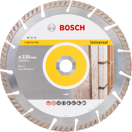 Bosch Accessories Standard for Metal 2608619777 Disque abrasif 150
