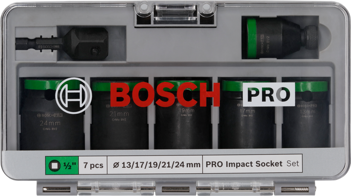 Pro Impact Socket Set - Bosch Professional