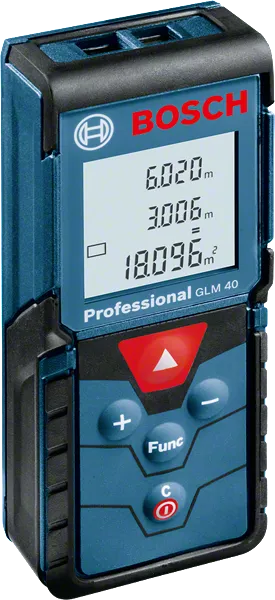 Medidor Laser Distancia de Hasta 40 metros Bosch GLM 40 – Bedon
