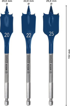 Bosch Broca Fresadora Madera Expert Self Cut Speed 20x152 mm Azul