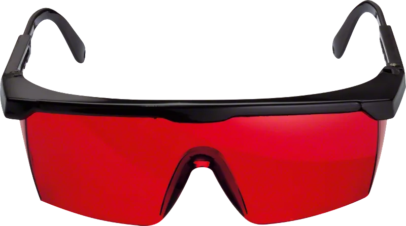 Gafas para visión láser (rojas) Gafas para visión láser