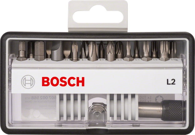Embout de vissage Bosch 6 pans 1/4 Torx T10 longueur 25 mm lot de 3