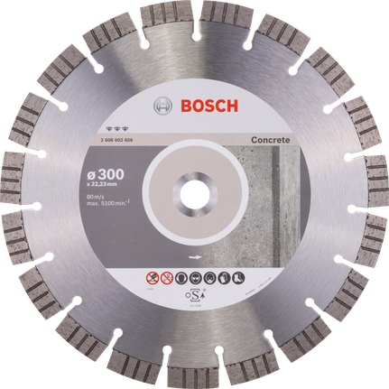 Meule assiette diamantée Best for Concrete - Bosch Professional