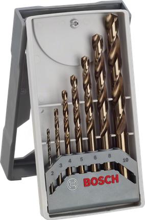 Bricoland - Mèches pour Métal - Jeu de 19 forets à métaux HSS-G 135° - Bosch