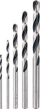 Pin Vise Forets à main 0,8-3 mm Forets hélicoïdaux Perceuse