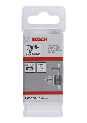 Bosch 2608571056 Mandrin à clé pour perceuse à percussion Bosch