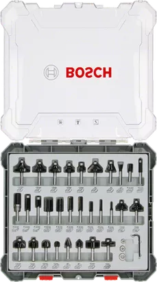 Jeu de fraises à doucine Bosch profil et contre-profil à pointe en carbure  3/4 po 2/pqt 85625MC