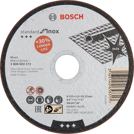 Disque à tronçonner Standard for Inox - Bosch Professional