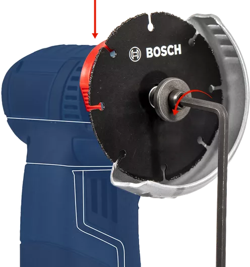 Bosch Professional Disque à tronçonner diamanté X-LOCK Expert MultiMaterial  125 mm