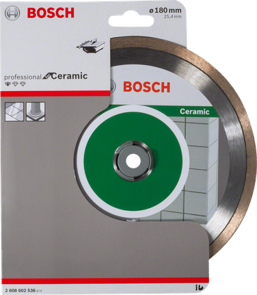 Bosch 2608602202 Disque à tronçonner diamanté standard for ceramic 125 x  22,23 x 1,6 x 7 mm