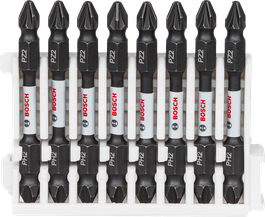 Pick and Click Impact Control Double Ended Screwdriver Bit Pack