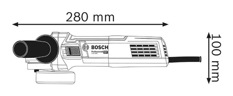 Amoladora Bosch-B Mod.GWS 880