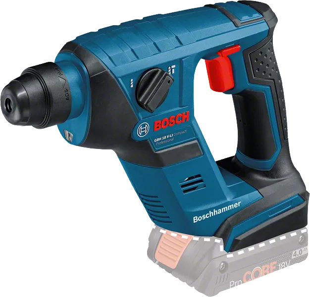 leef ermee Categorie Verplaatsing GBH 18 V-LI Compact Cordless Rotary Hammer with SDS plus | Bosch  Professional